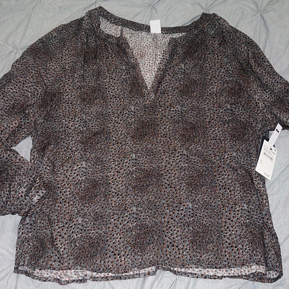 NWT 2X MELROSE AND MARKET BLOUSE